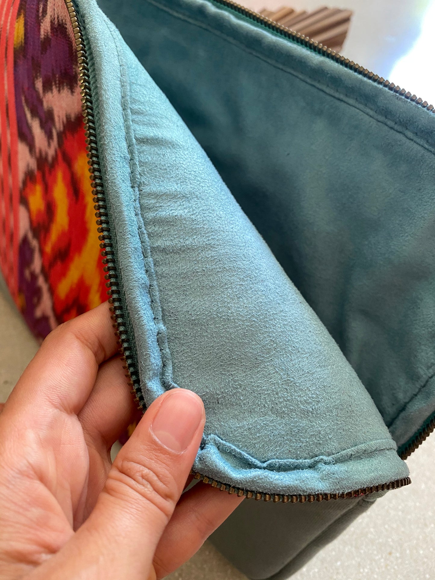 IKAT Laptop Sleeve - Turquoise Blue