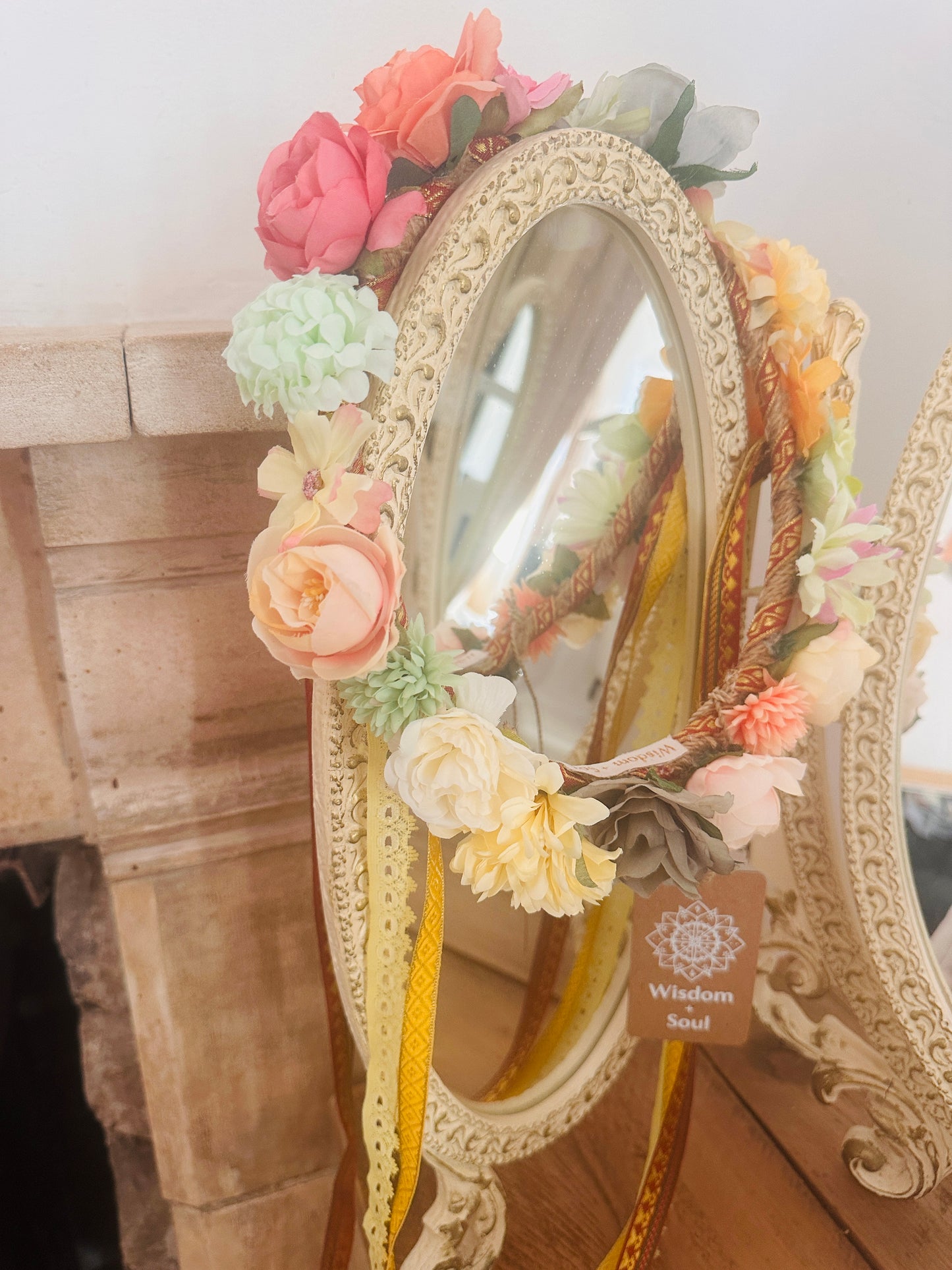 WOODLAND Floral Hair Wreath