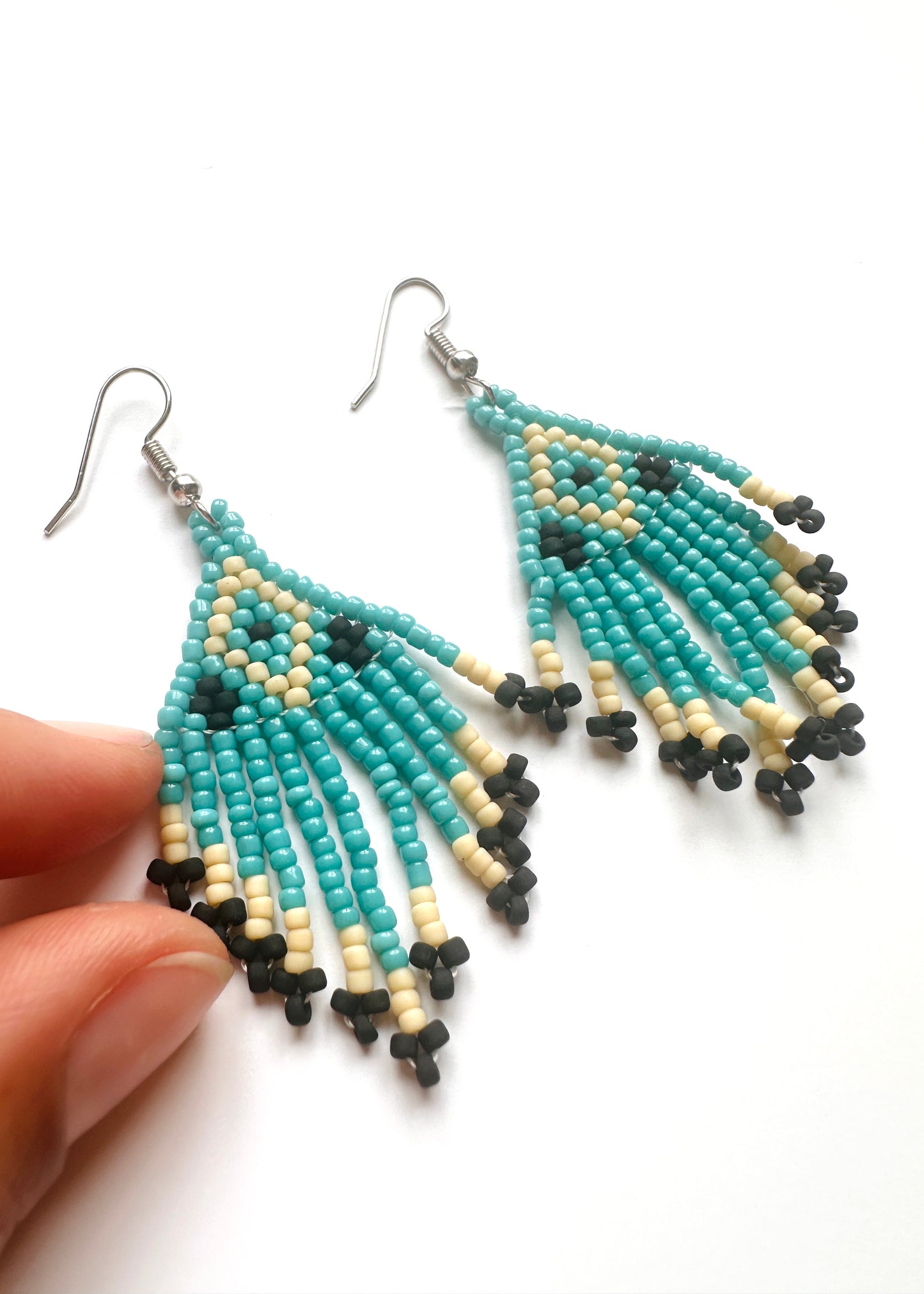 THUNDERBIRD Mini Bead Earrings
