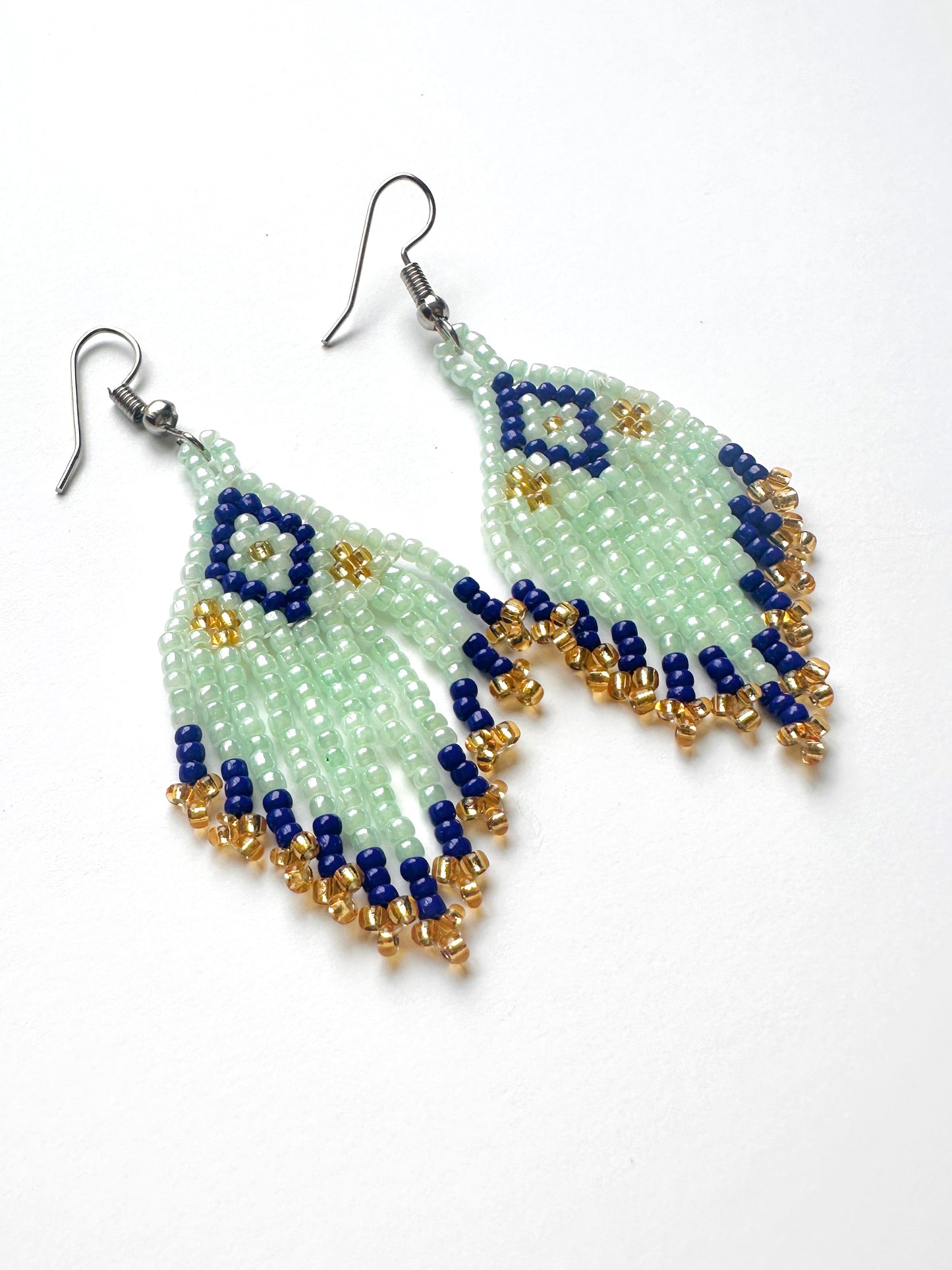 WATER Mini Bead Earrings