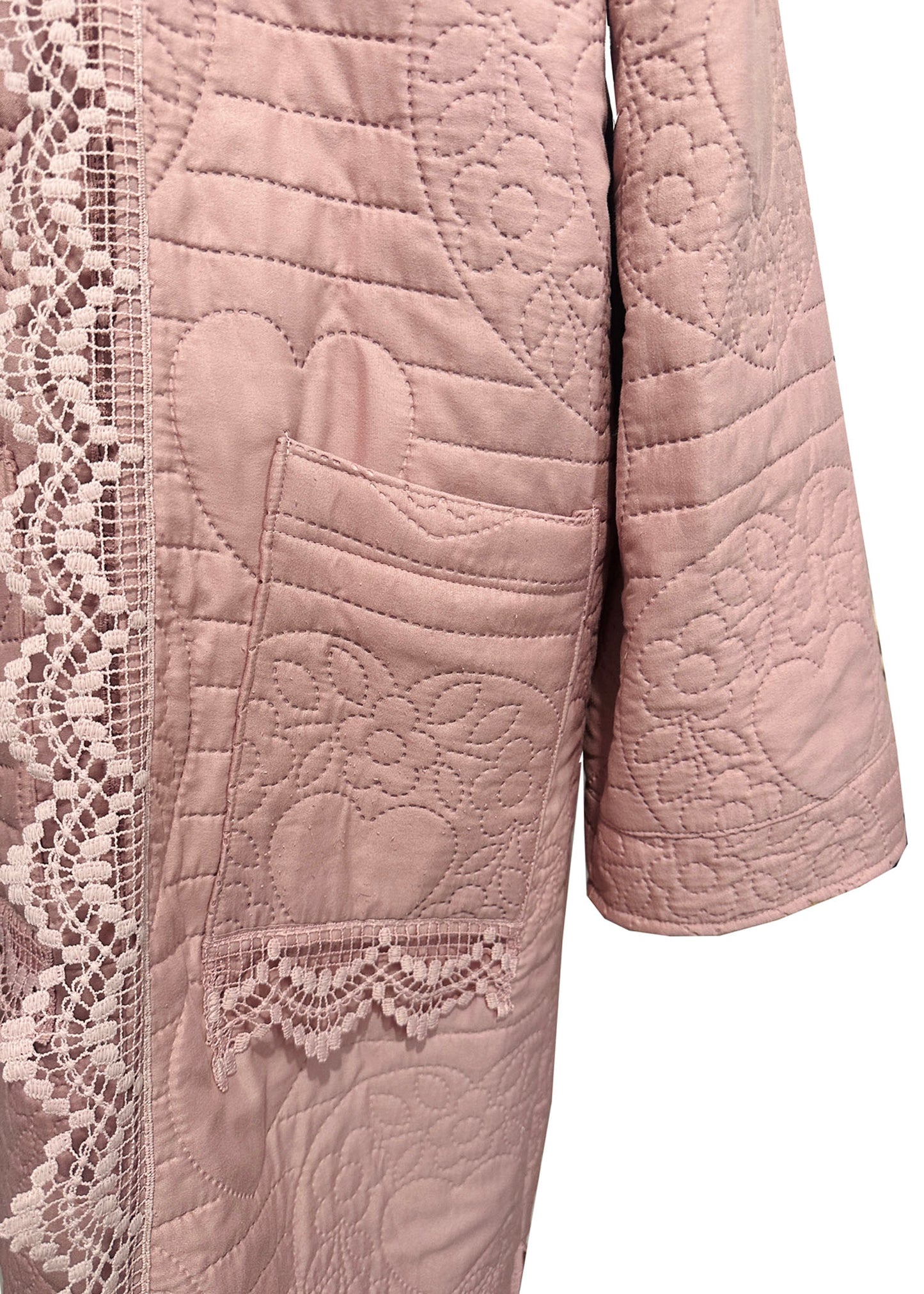 LOVE Lilac Midi Duvet Coat
