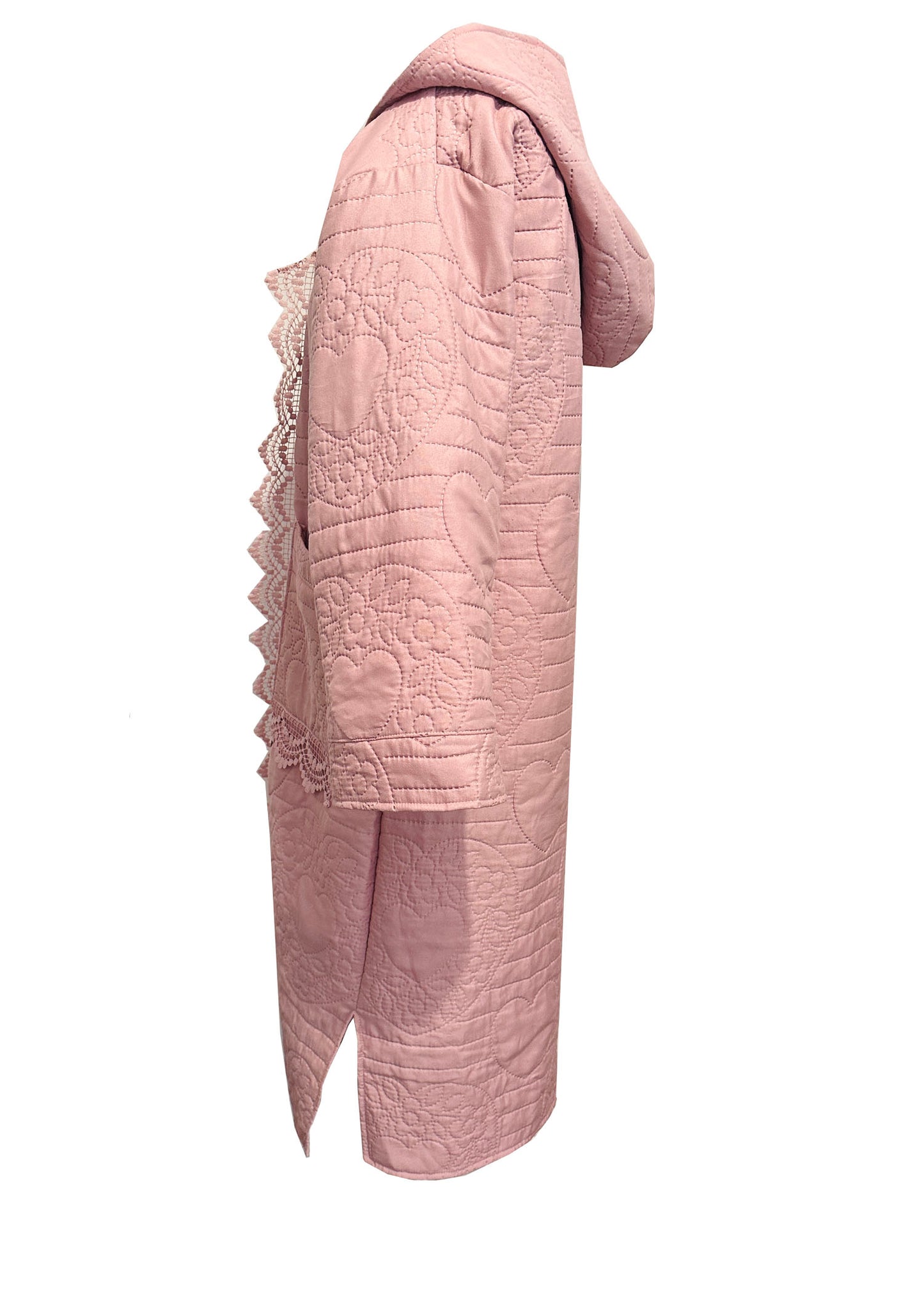 LOVE Lilac Midi Duvet Coat