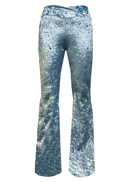 'ALCHEMY' Crushed Velvet Flares