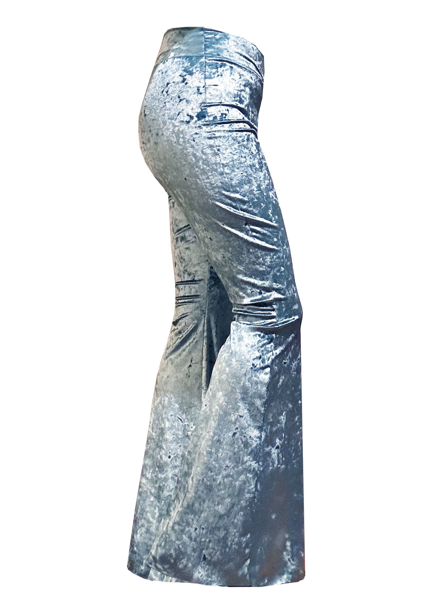 'ALCHEMY' Crushed Velvet Flares