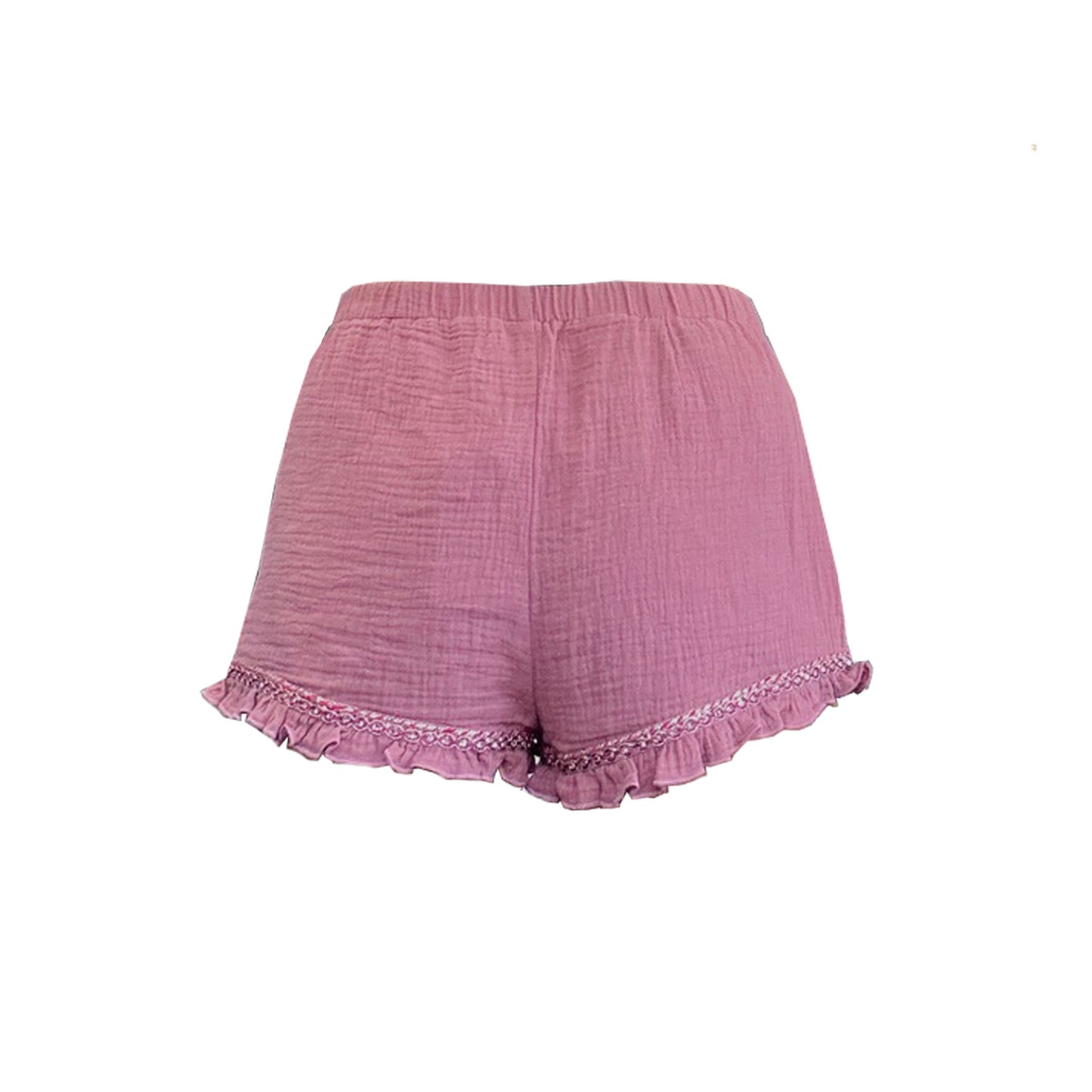 Cotton Cheesecloth Shorts