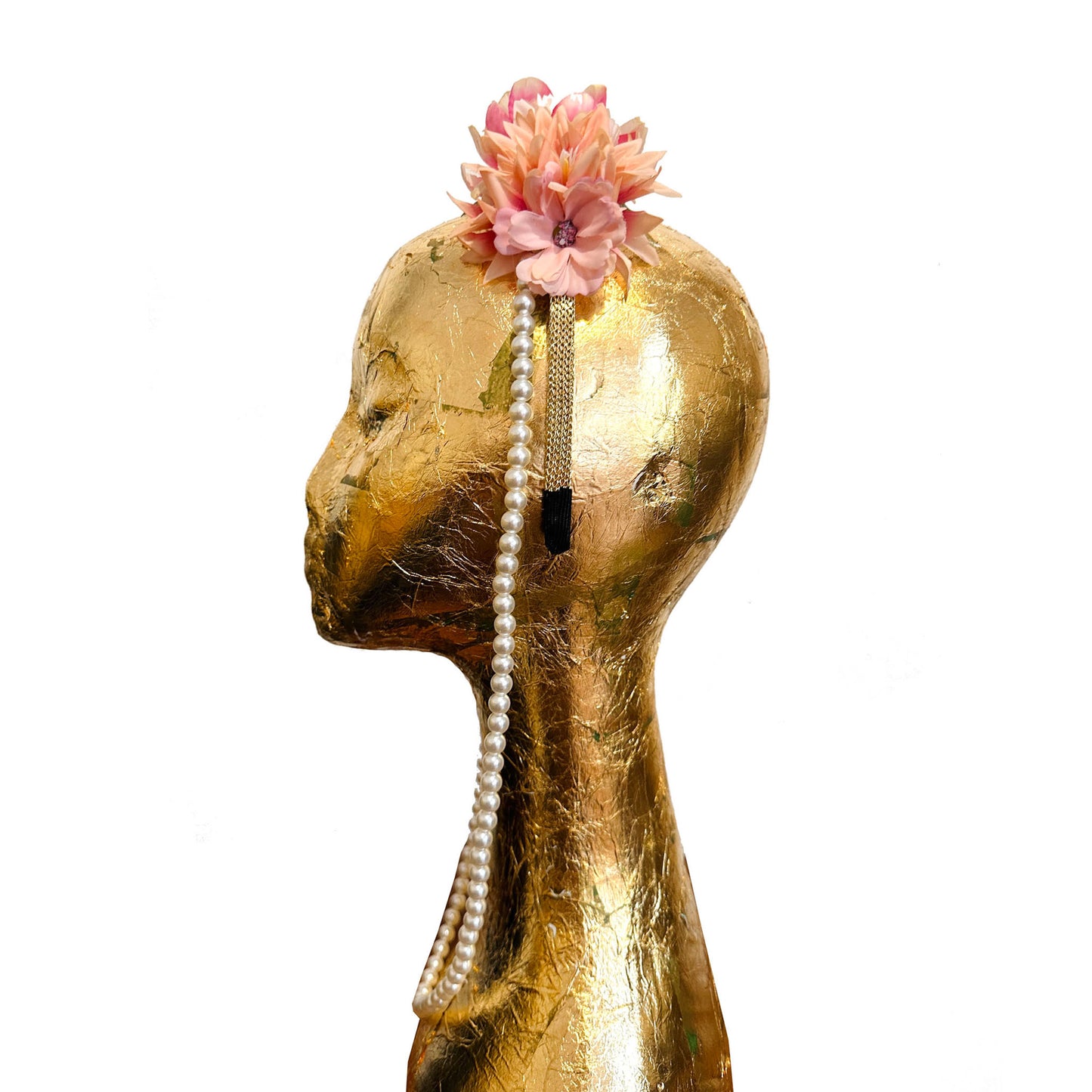 SUNSET Floral Pink Peach Headband