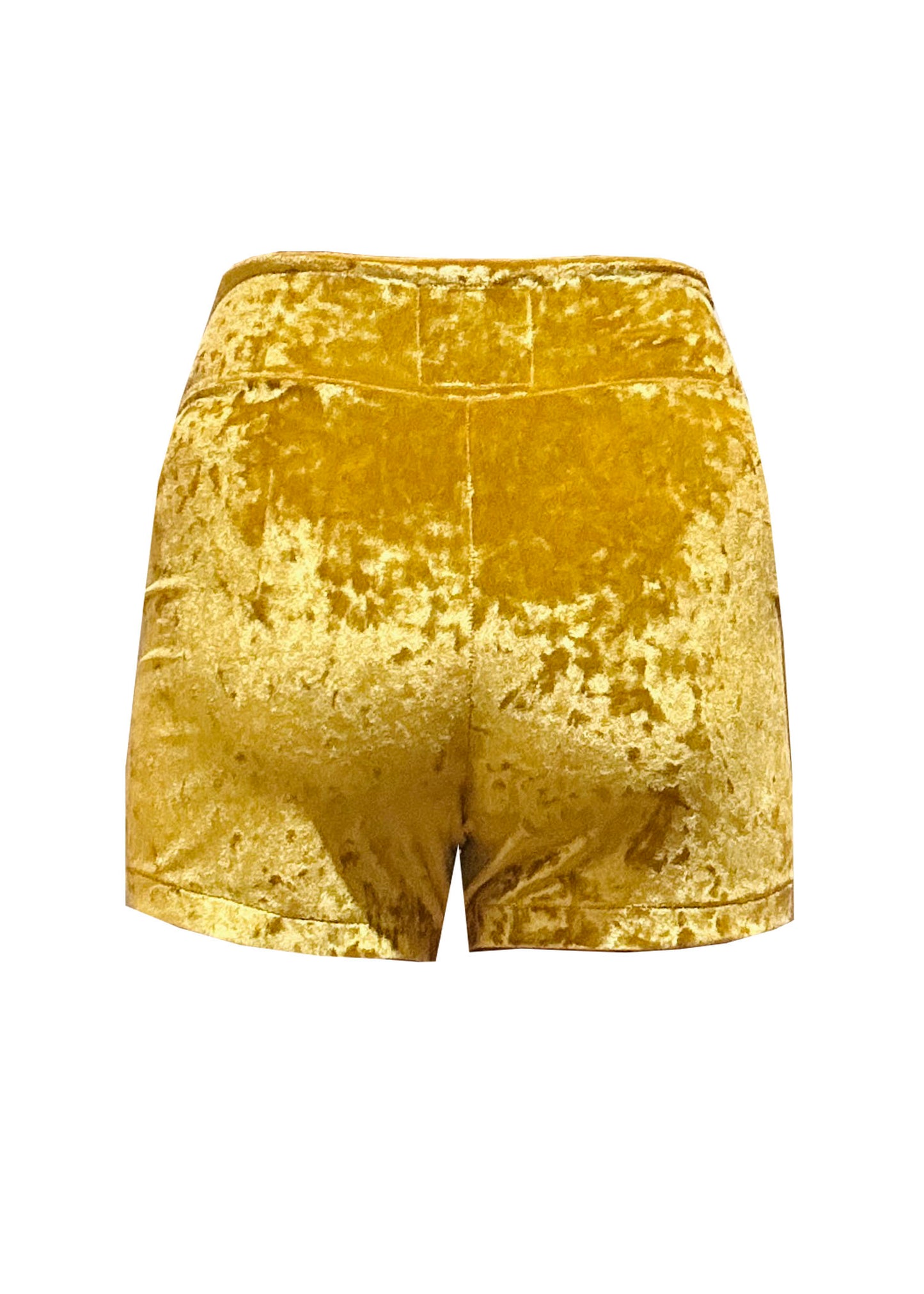 GEOLU Crushed Velvet Shorts