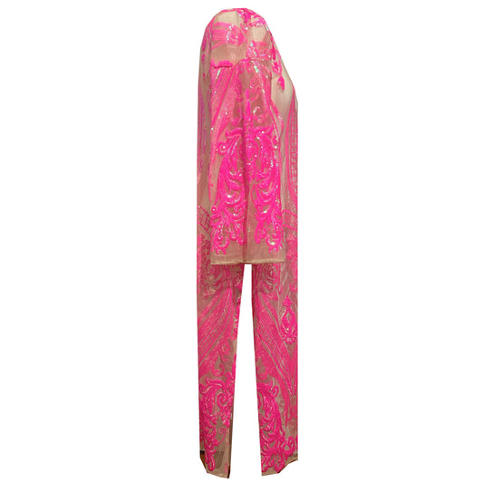 'HOT LOVE' Pink Kimono
