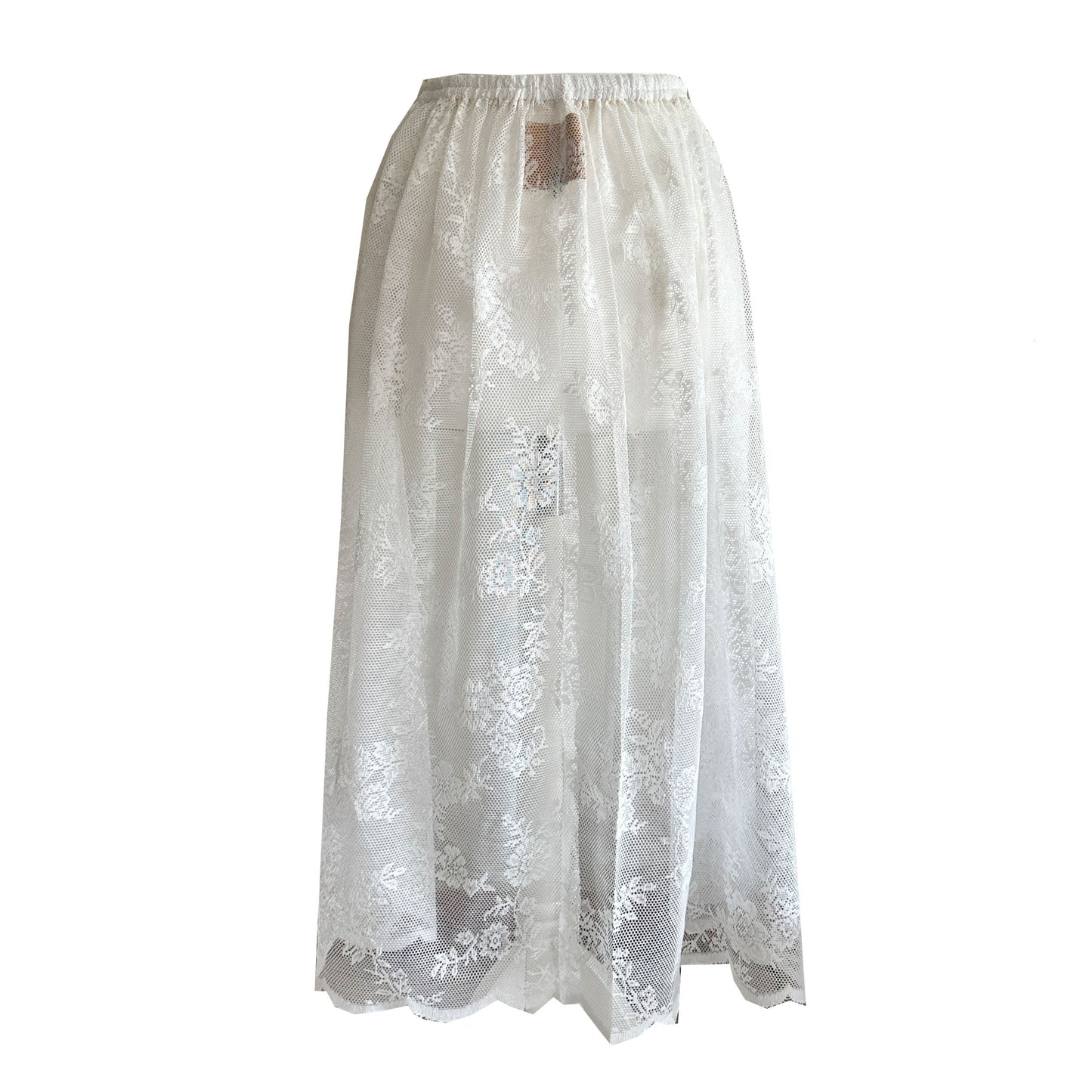 FLOWER Lace Long Tutu Skirt