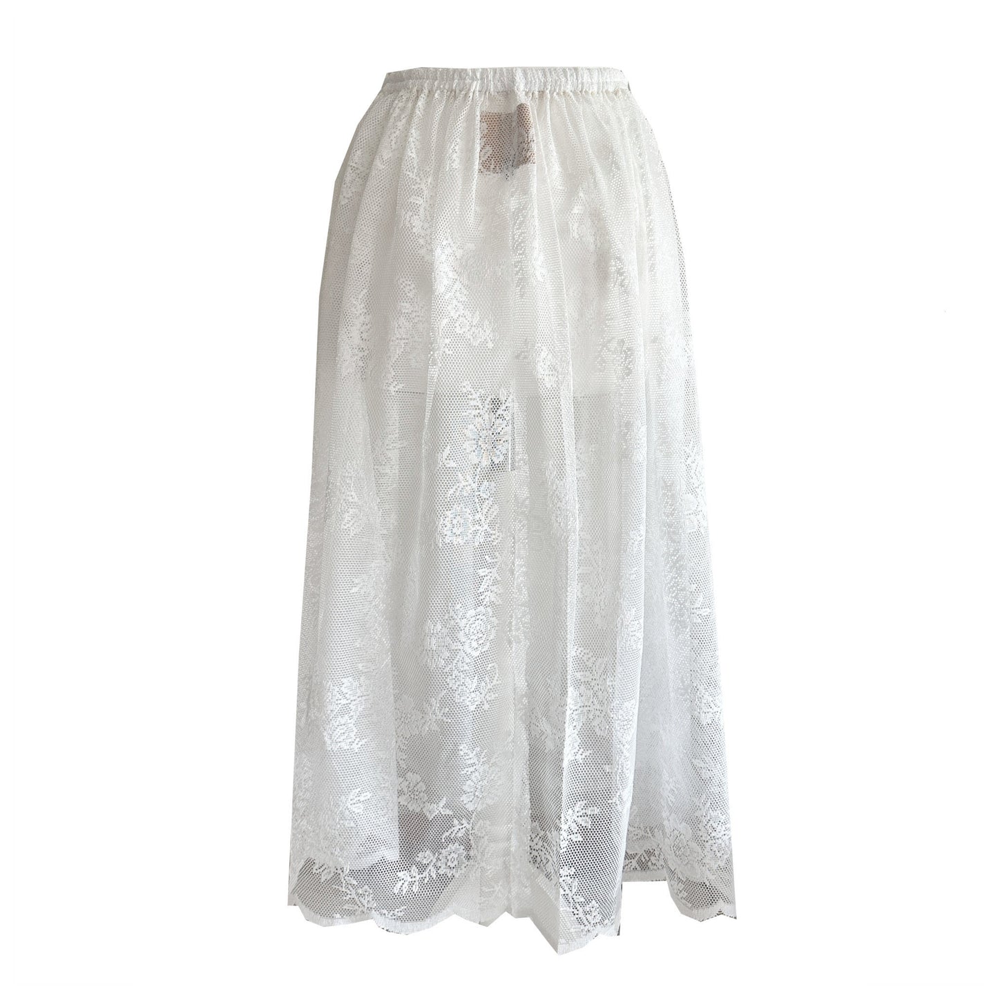 FLOWER Lace Long Tutu Skirt