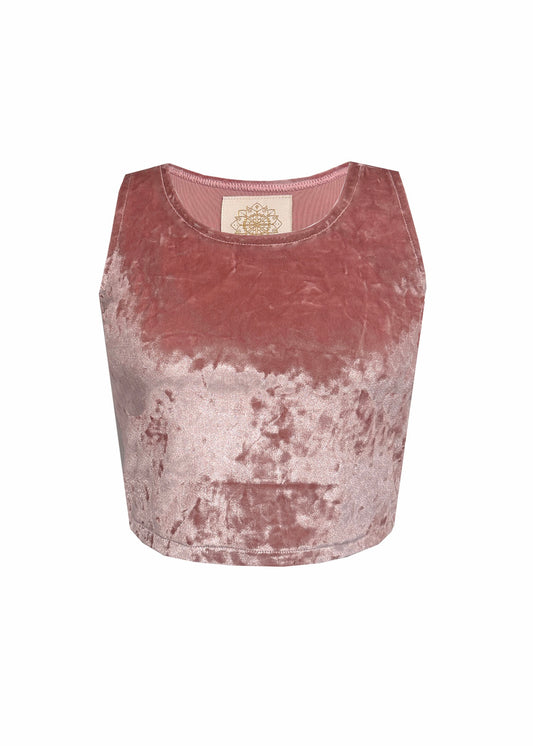 LOTUS Crushed Velvet Tank Top
