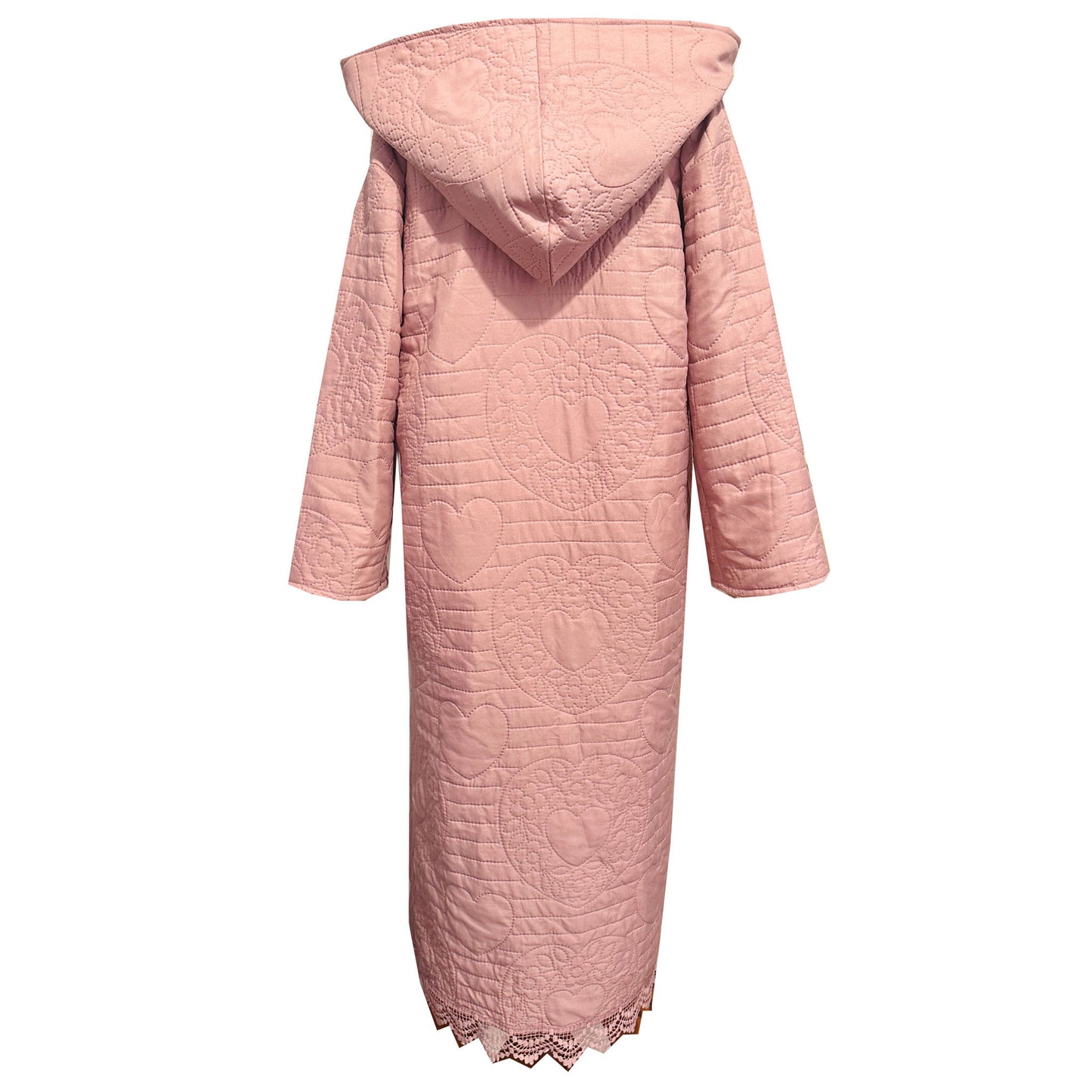 LOVE Lilac Maxi Duvet Coat