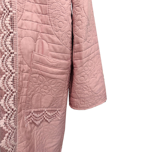 LOVE Lilac Midi Duvet Coat