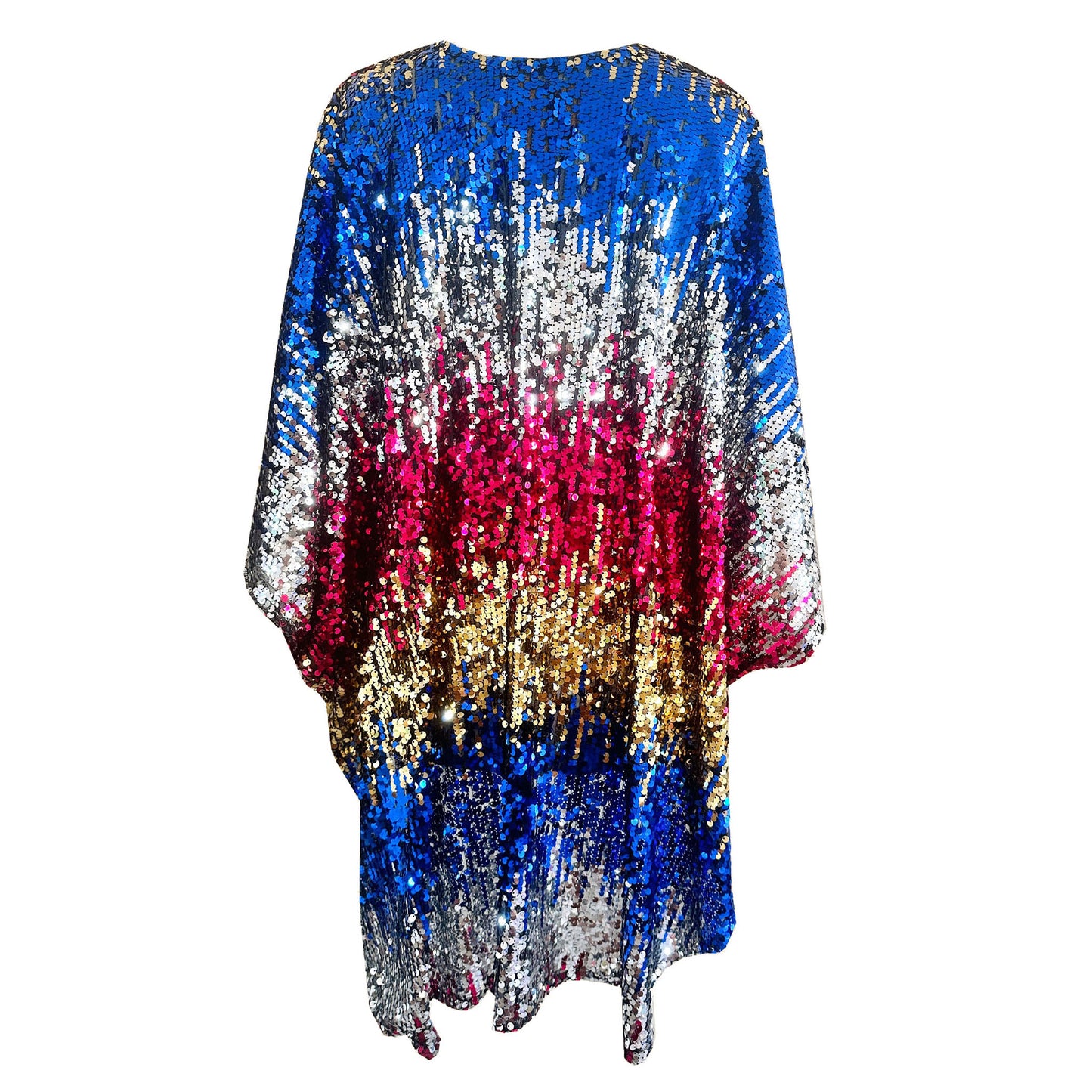 'PLAY' Mega Sequin Cape