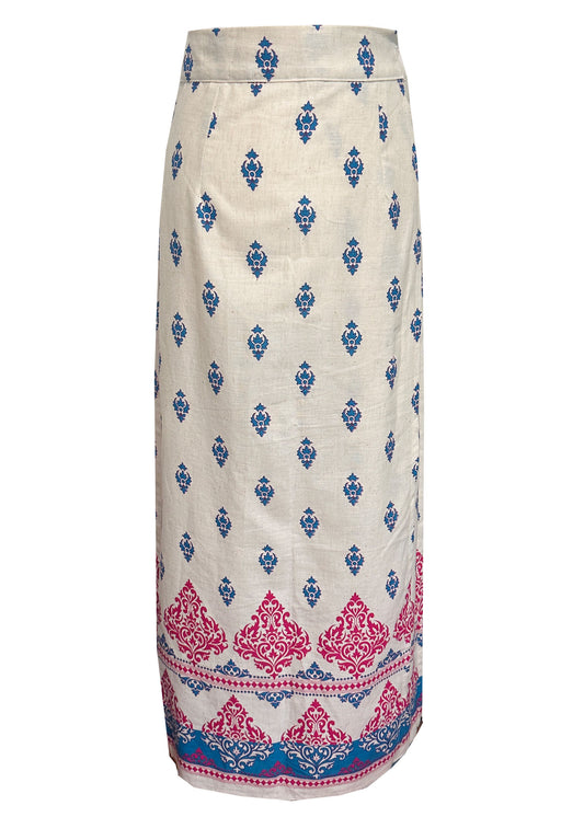 RANI Cotton Long Wrap Skirt