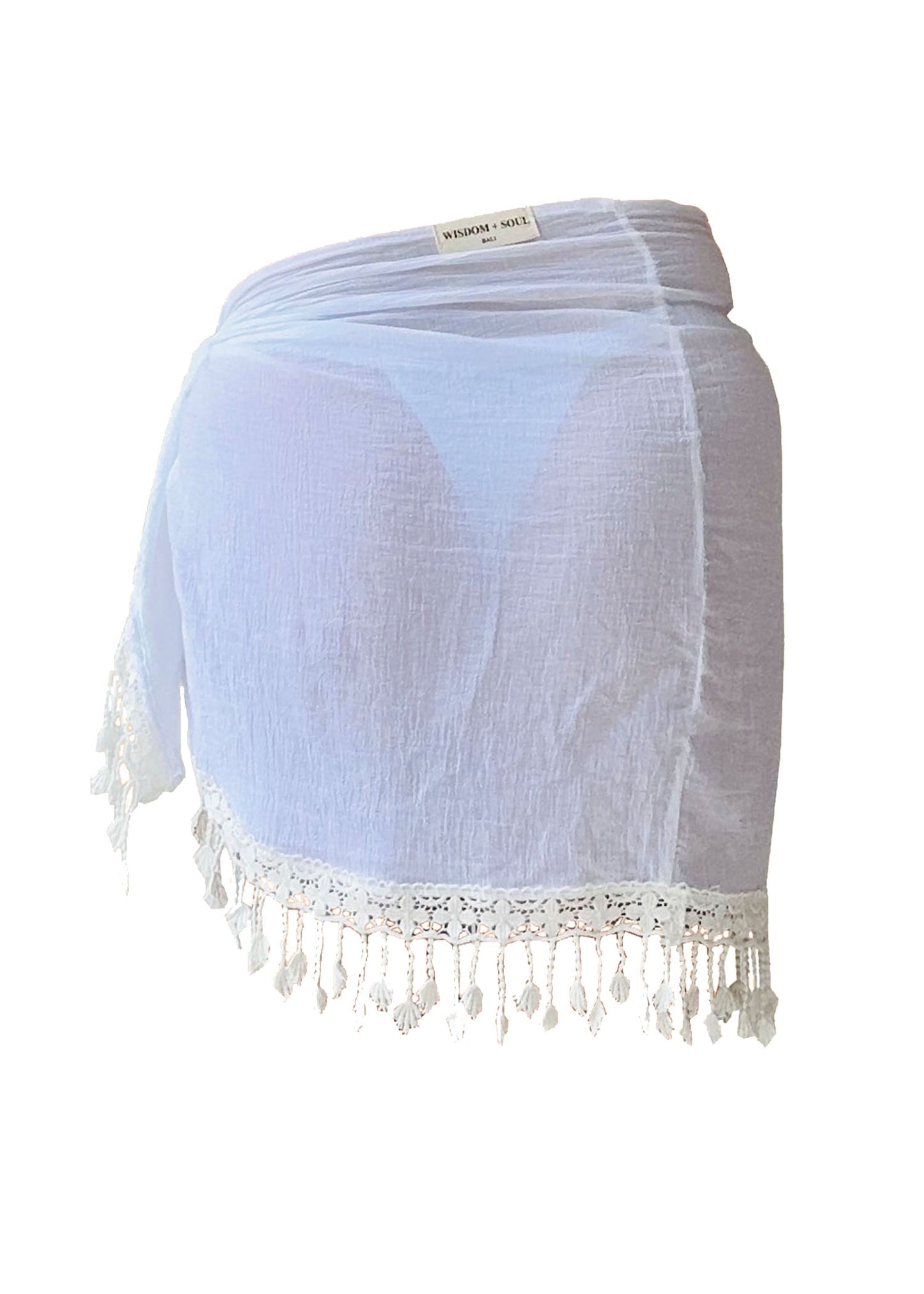'REEF' Cotton Lace Sarong