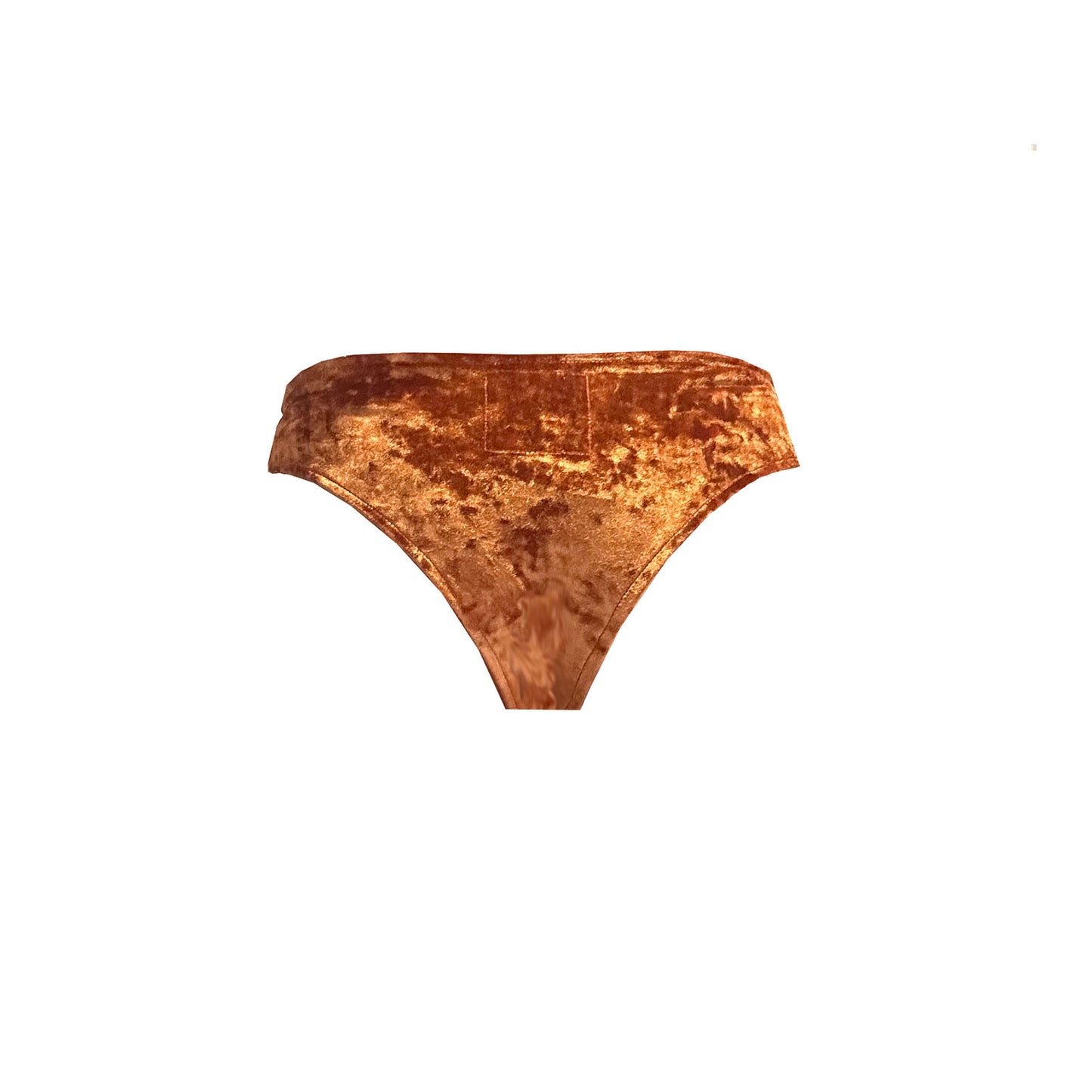 RUST Crushed Velvet Panties