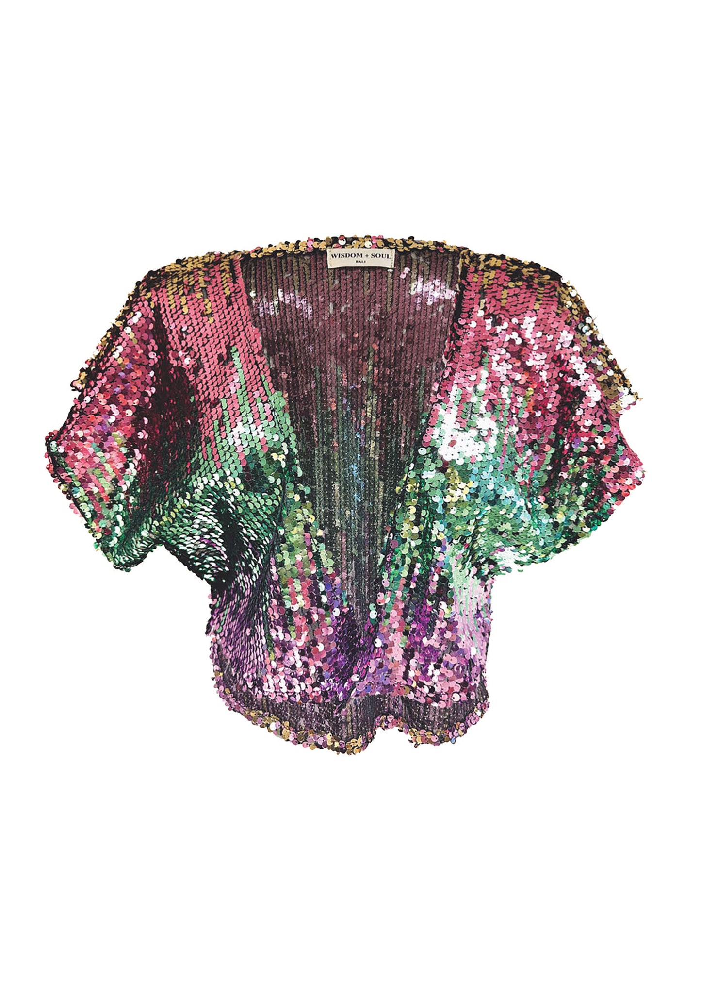'STARDUST' Mini Sequin Cape