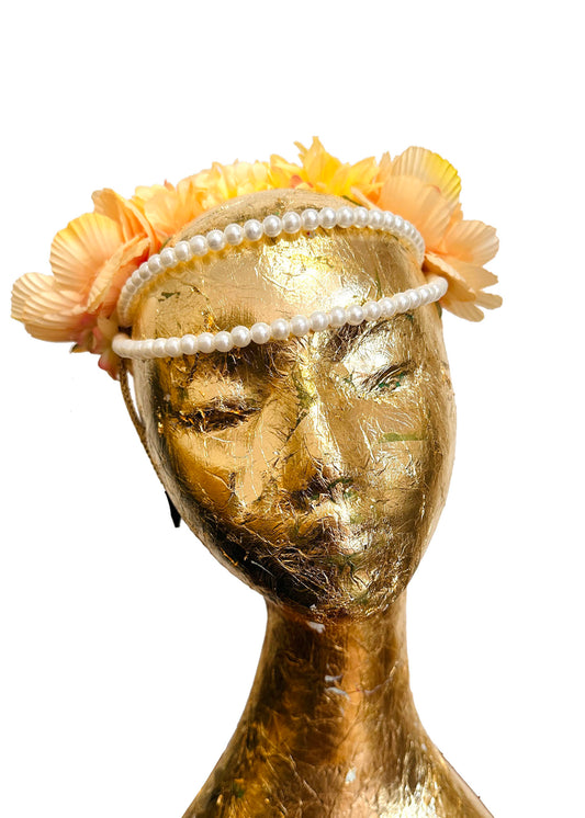 SOLSTICE Floral Yellow Headband