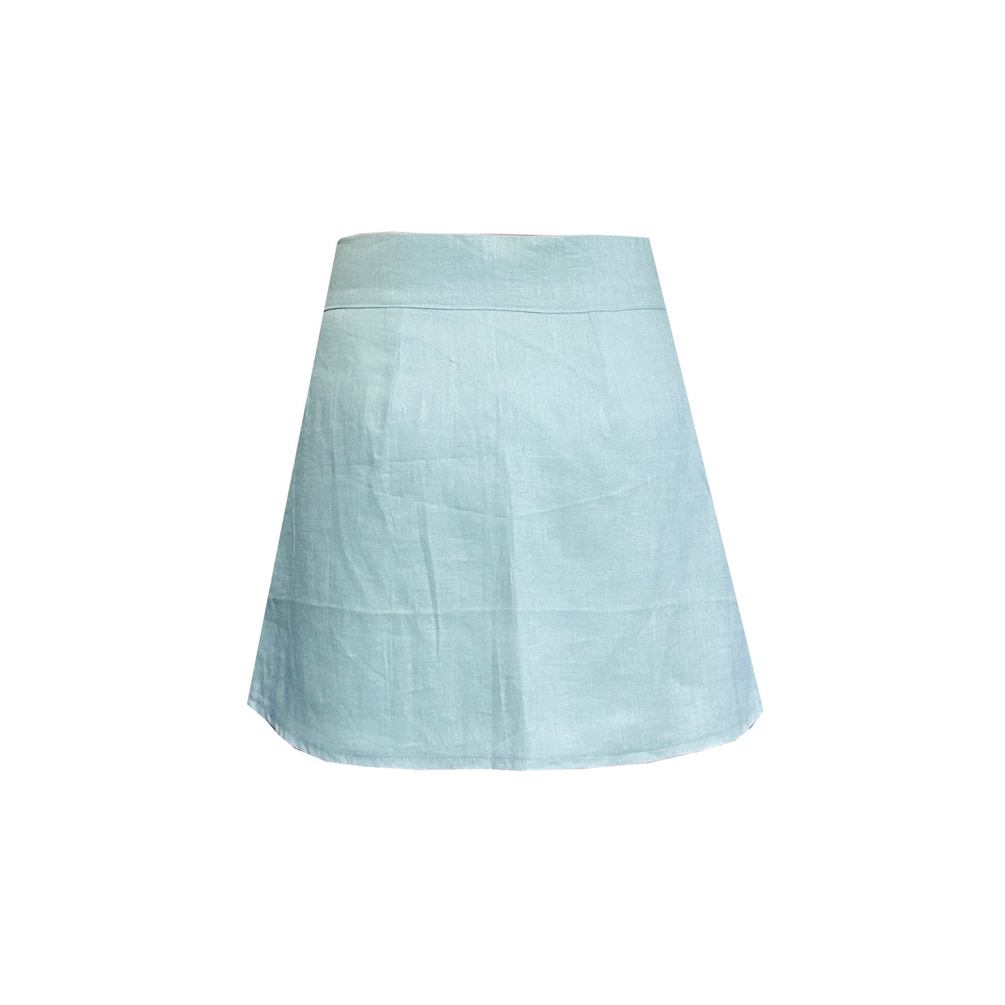 'ZEN' Linen Skirt - Mint