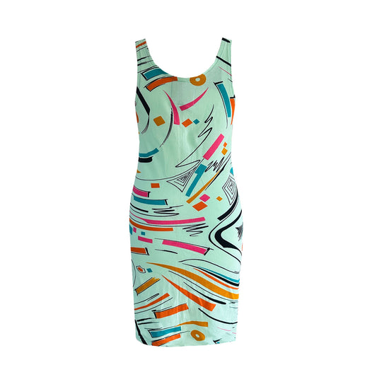 RAVE Stretch Cotton Bodycon Midi Dress