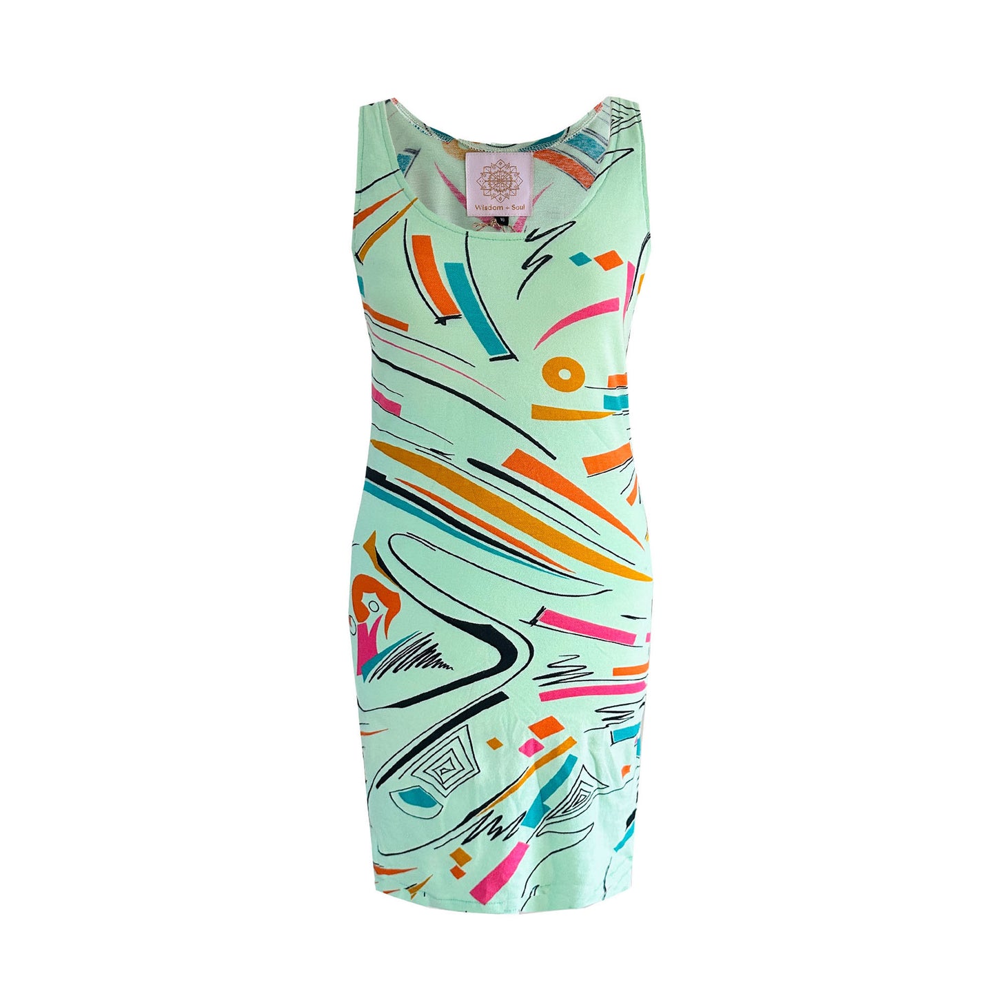 RAVE Stretch Cotton Bodycon Midi Dress