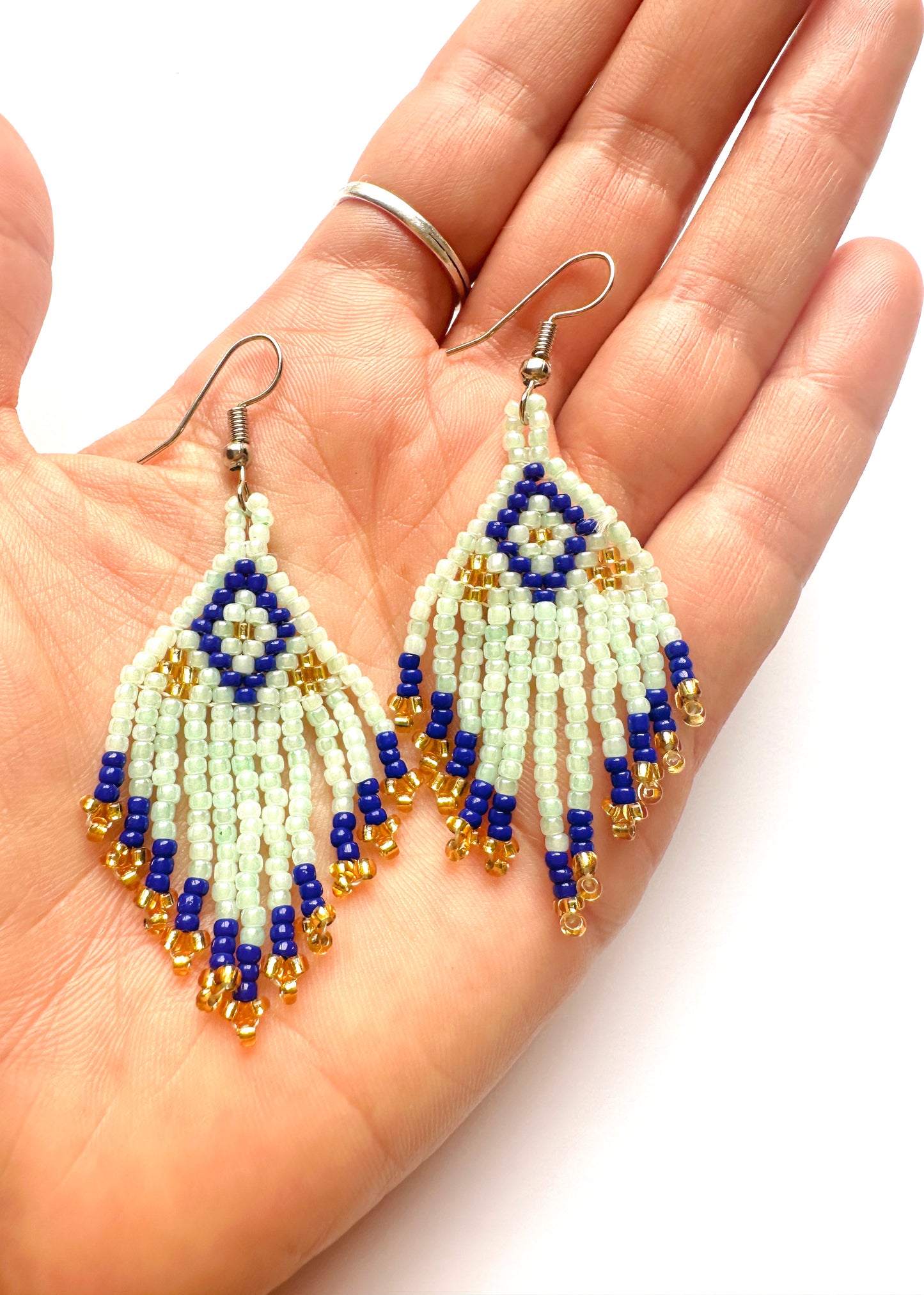 WATER Mini Bead Earrings