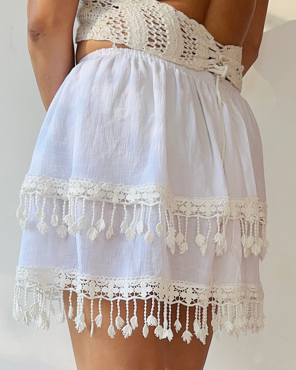 'CRYSTALINE' Cotton Tutu Skirt