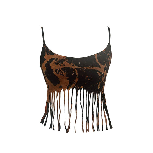 WYTCH Acid Dyed Tassel Top