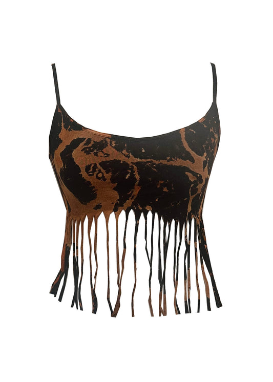 WYTCH Acid Dyed Tassel Top