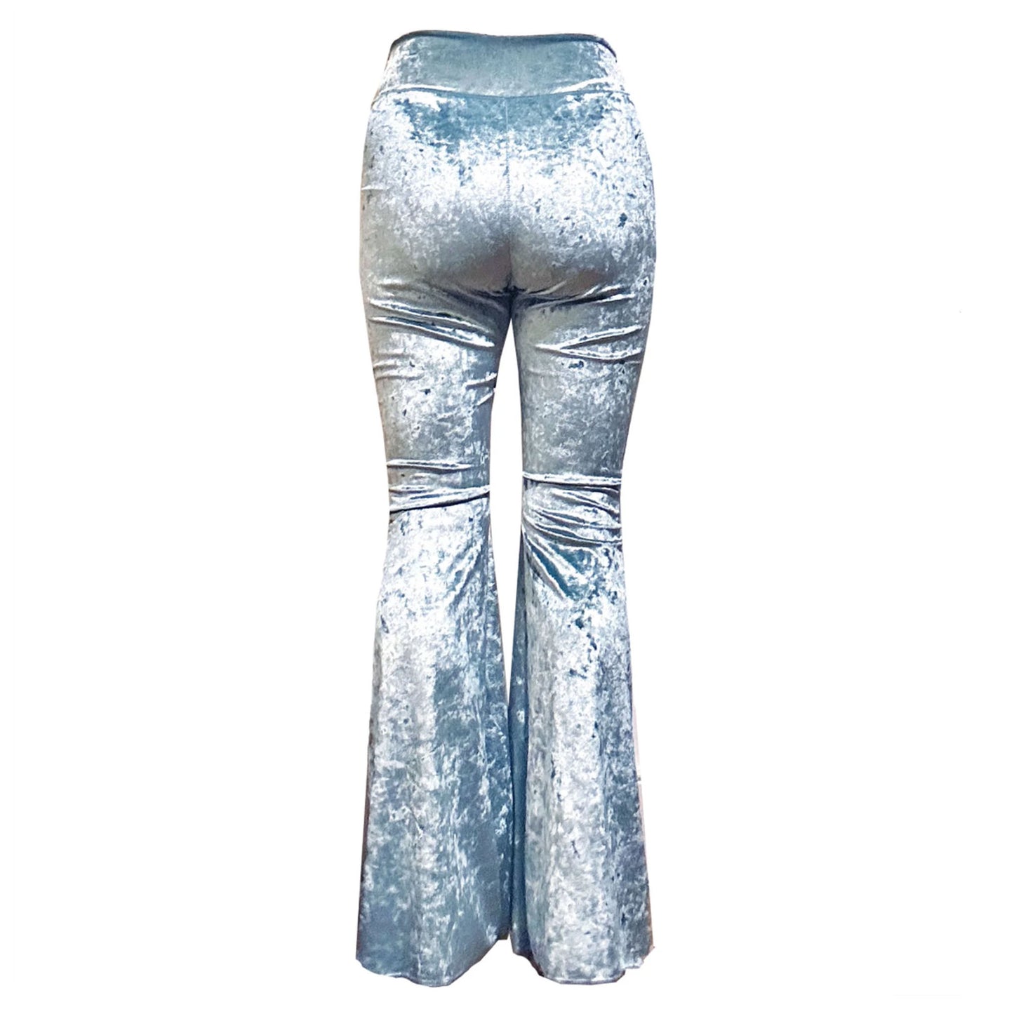 'ALCHEMY' Crushed Velvet Flares