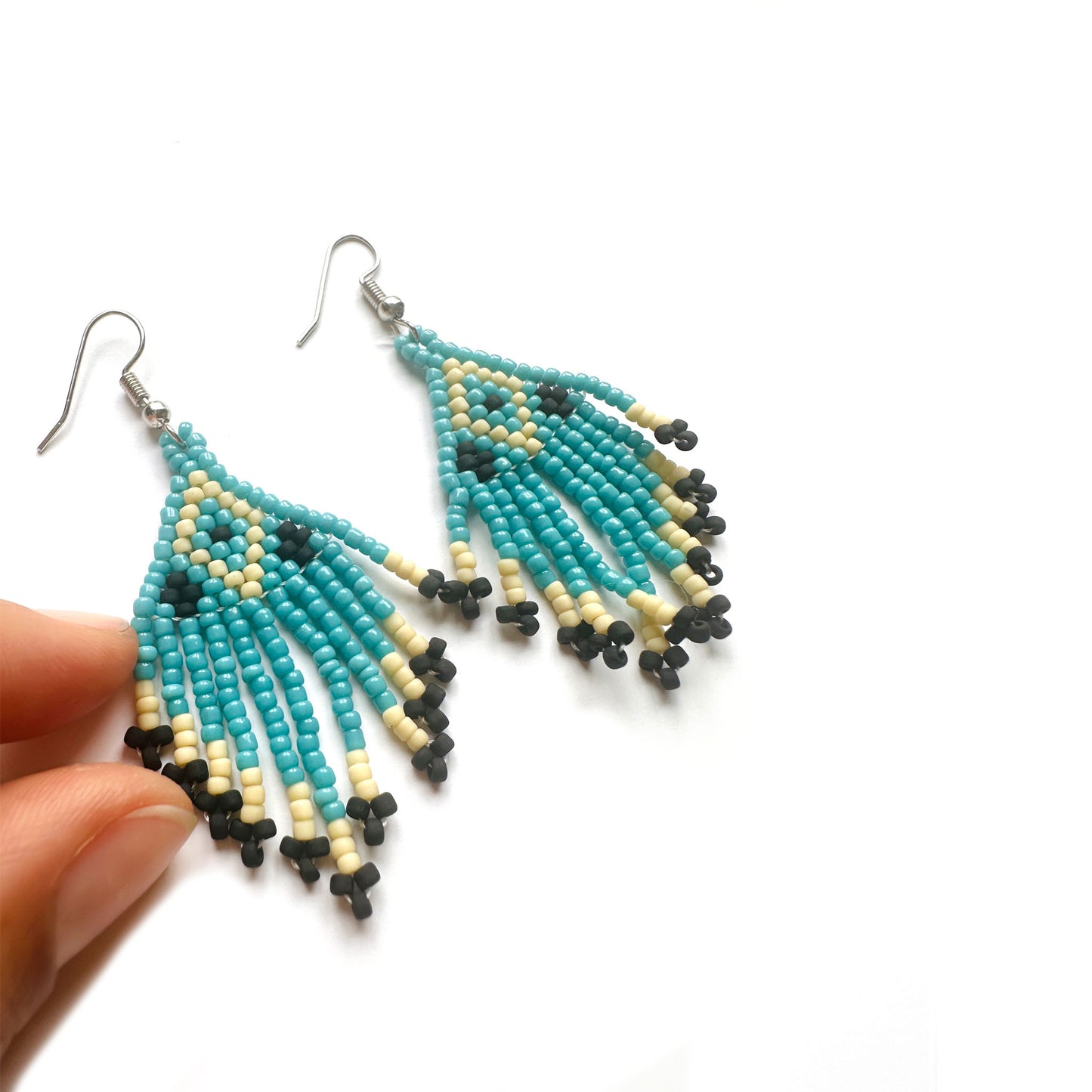 THUNDERBIRD Mini Bead Earrings