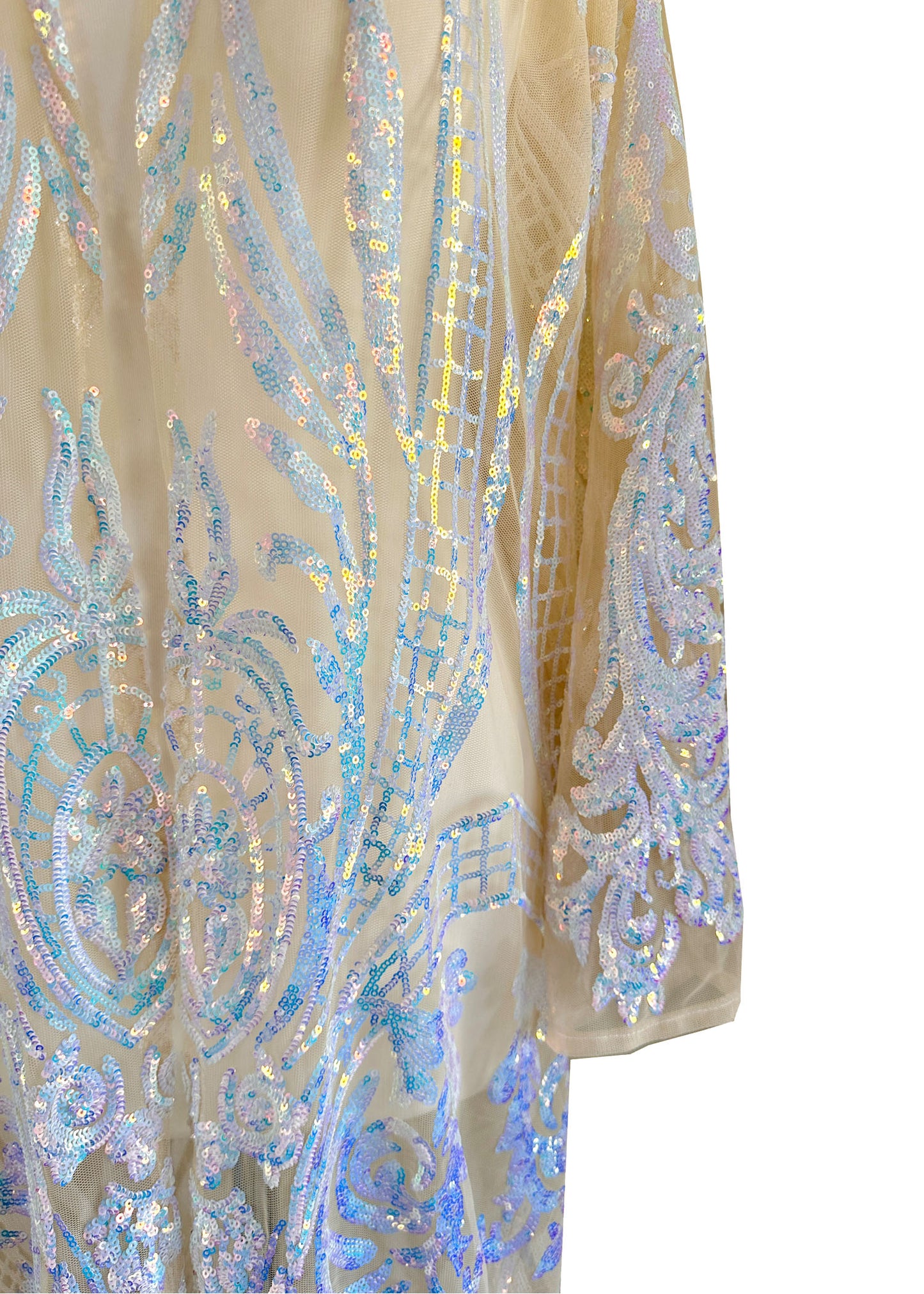 'DIAMOND' Iridescent Kimono