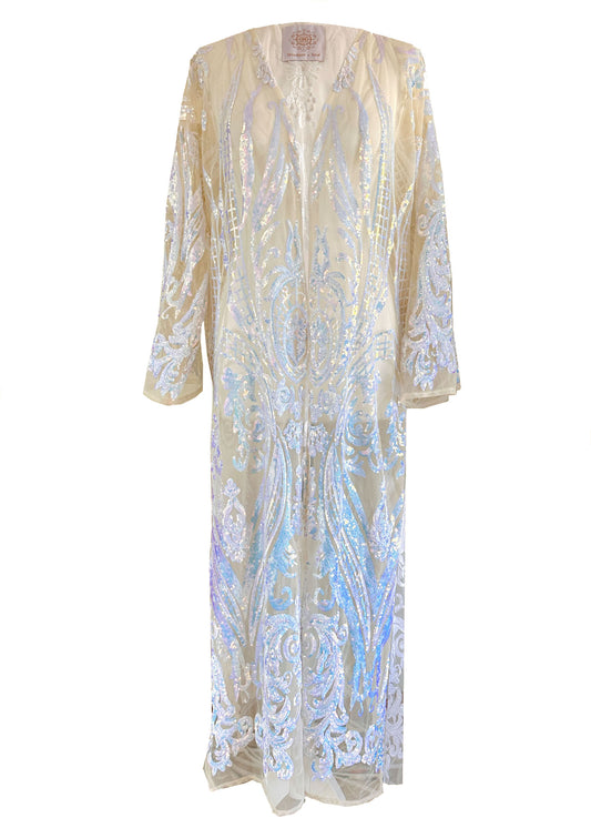 'DIAMOND' Iridescent Kimono