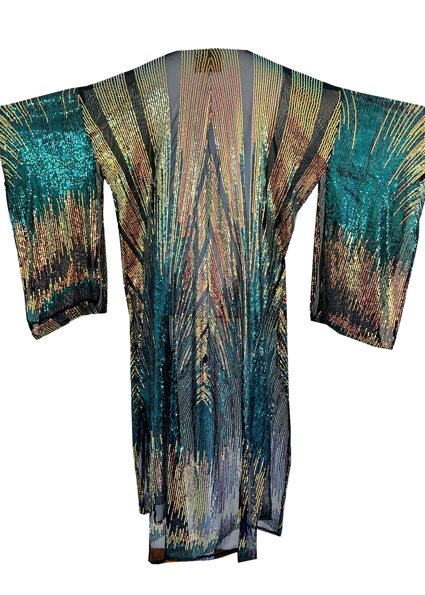 'FERN' Mega Sequin Kimono