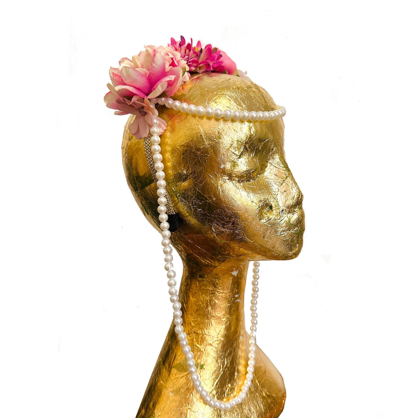 ROSE GARDEN Floral Pink Headband