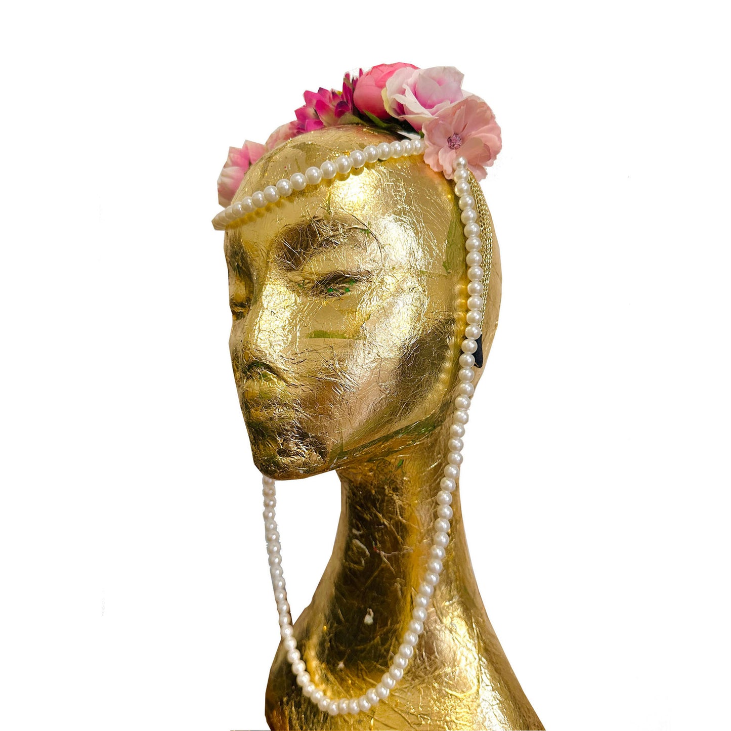 ROSE GARDEN Floral Pink Headband