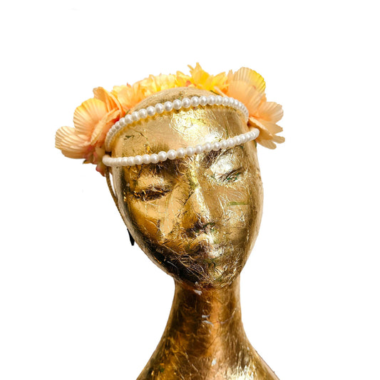 SOLSTICE Floral Yellow Headband