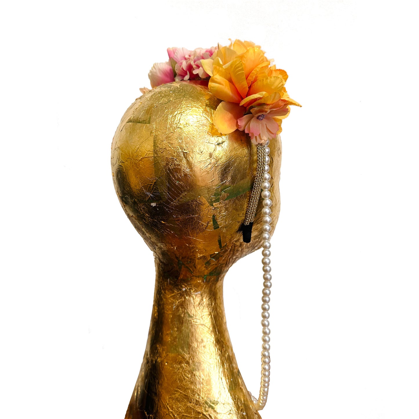 SUNSET Floral Pink Peach Headband