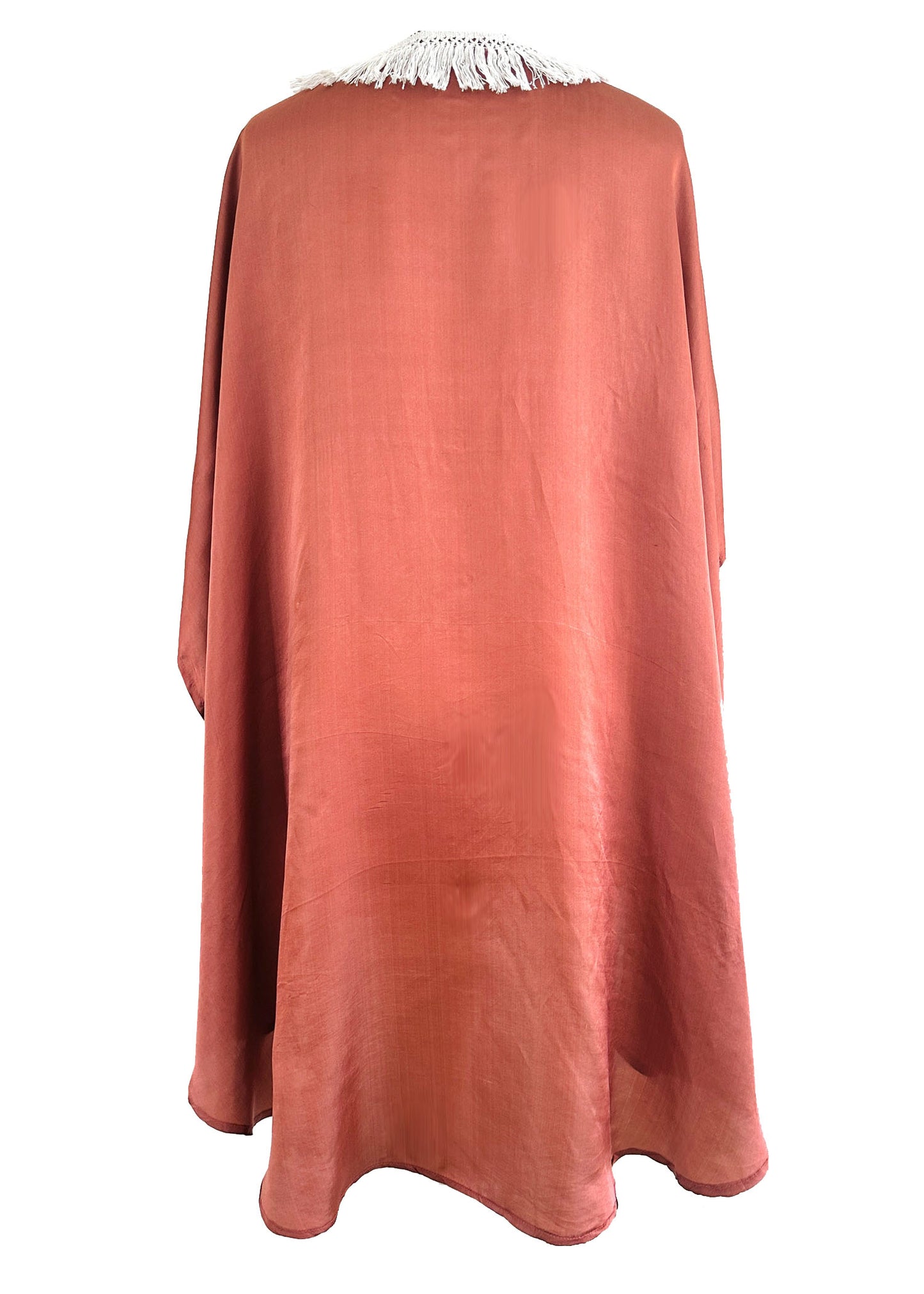 'FLOW' Silk Kimono - Rust