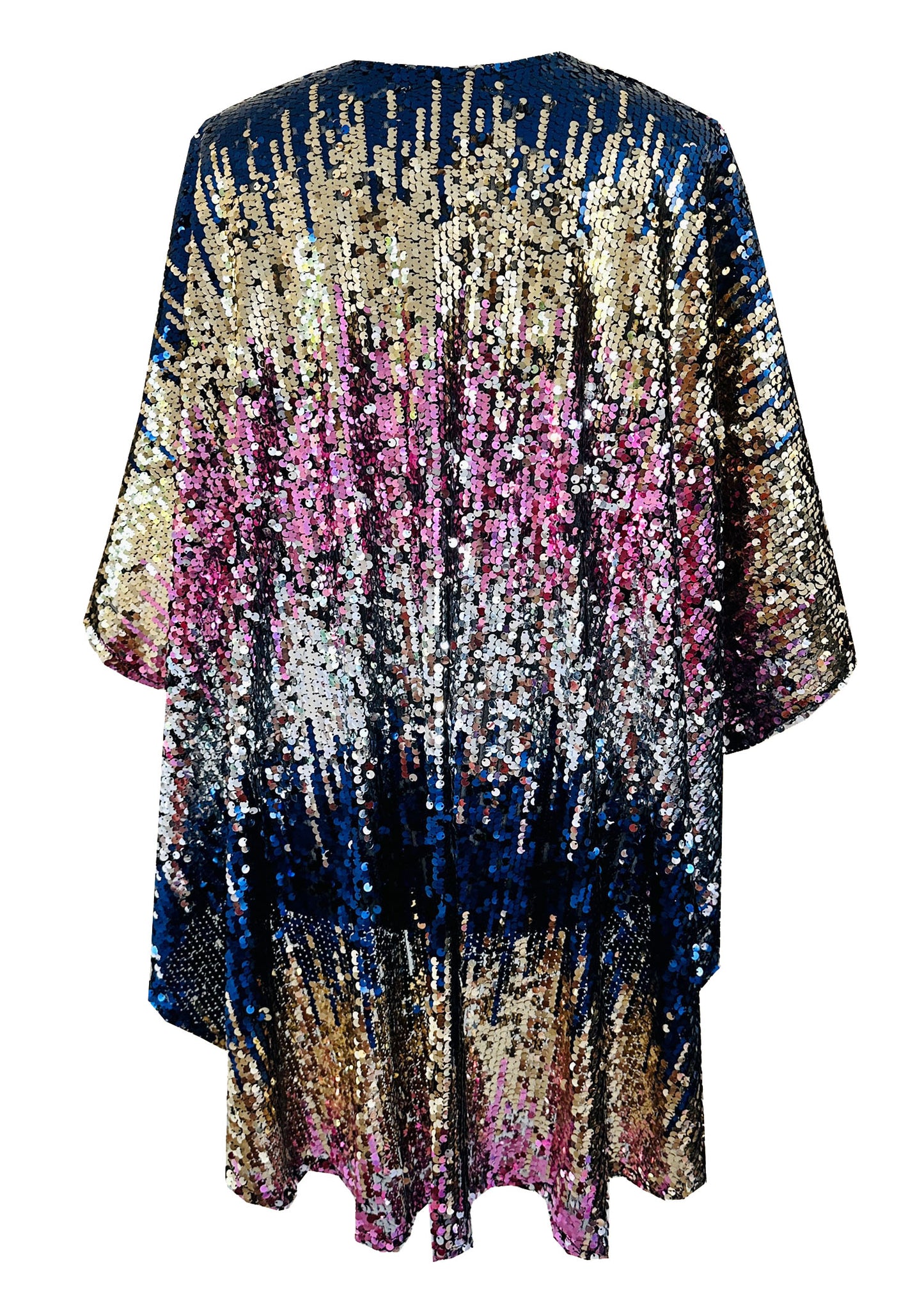 'GALAXY' Mega Sequin Cape