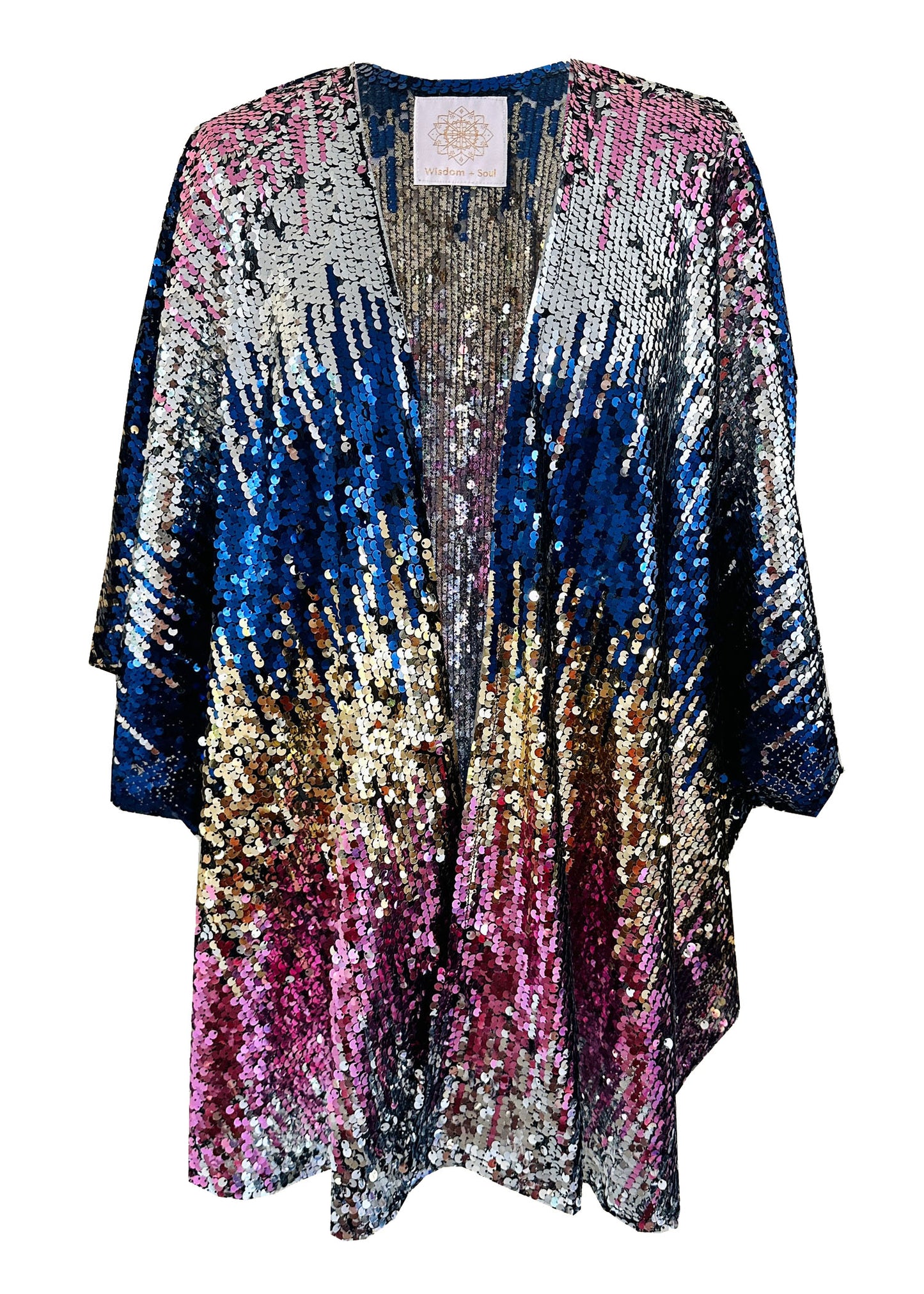 'GALAXY' Mega Sequin Cape