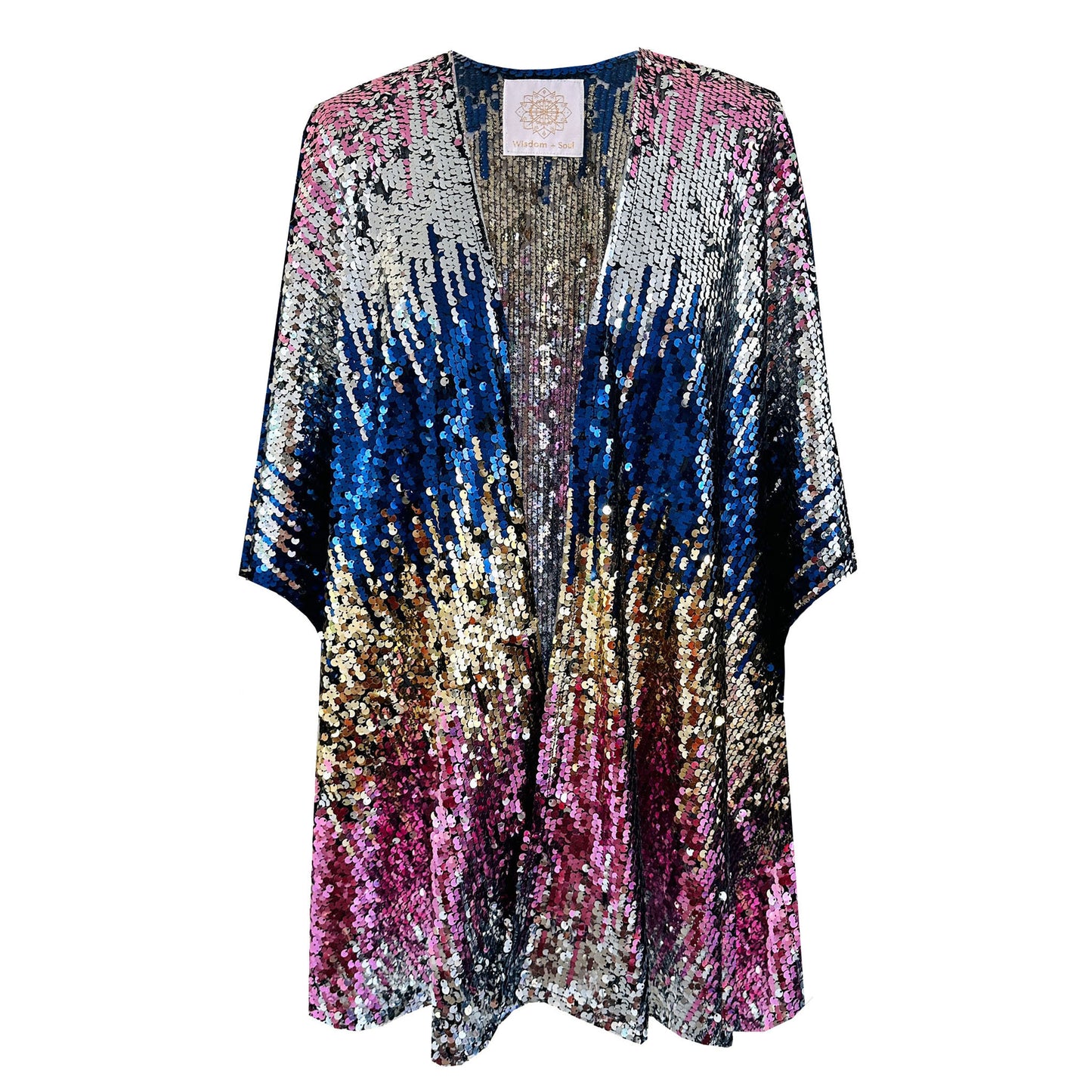 'GALAXY' Mega Sequin Cape