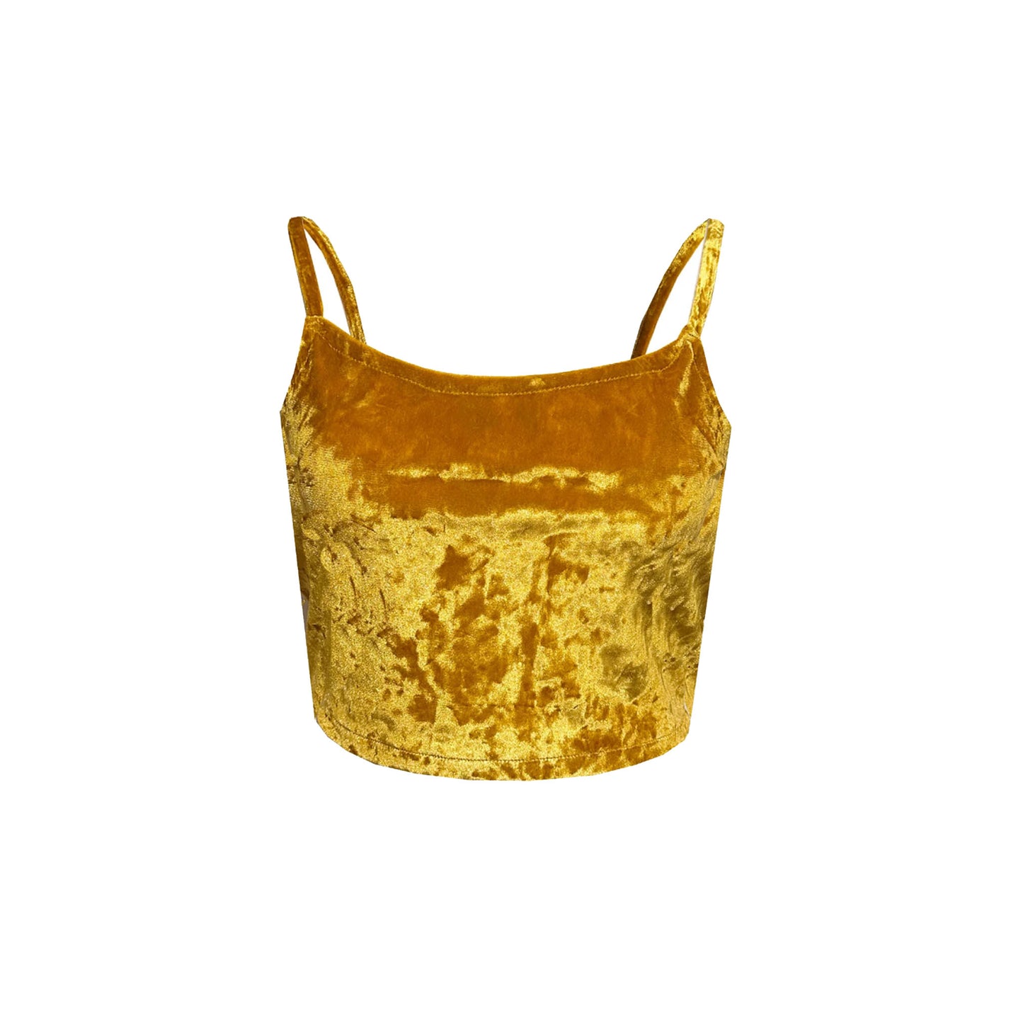 GEOLU Crushed Velvet Cami Top