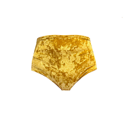 GEOLU Crushed Velvet Hotpants