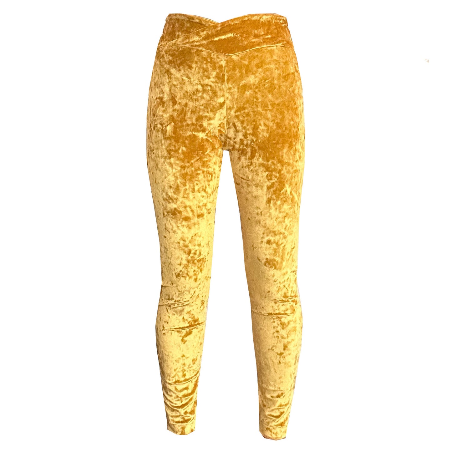 'GEOLU' Crushed Velvet Leggings