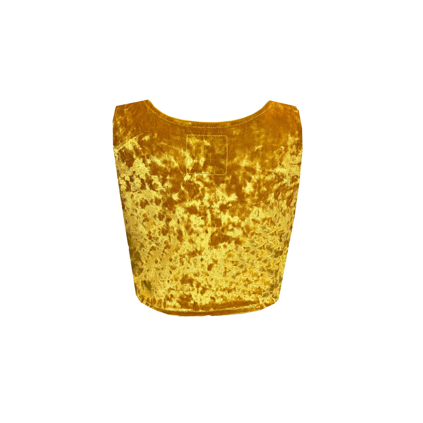 GEOLU Crushed Velvet Tank Top