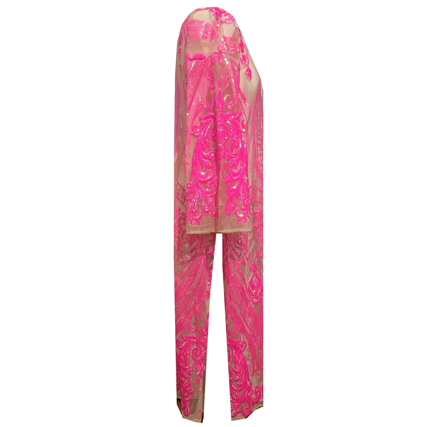 'HOT LOVE' Pink Kimono