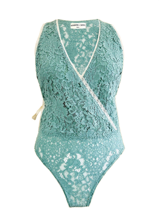 JASMINE Lace Bodice - Sage