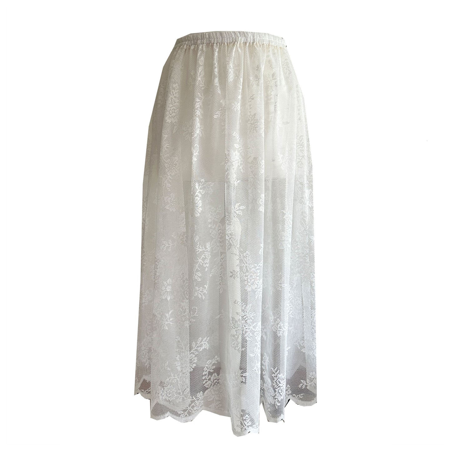 FLOWER Lace Long Tutu Skirt